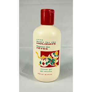 NOS Avon Home for the Holidays Shower Gel 8.4 Ounce Vintage 2000 Formula